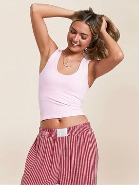 Intimately Free People Clean Lines Cropped Muscle Tank